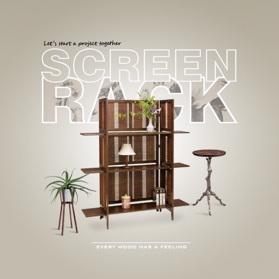 SCREEN RACK